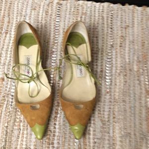 Jimmy Choo Leather Suede